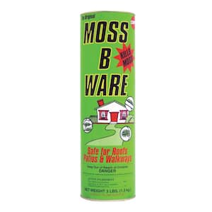 3.75 lbs. 3,500 sq. ft. Moss-B-Ware Moss Killer Granules for Roofs and Walks