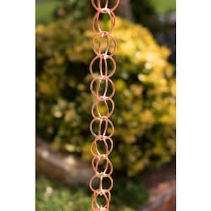 3 ft. Pure Copper Ring Rain Chain Extension