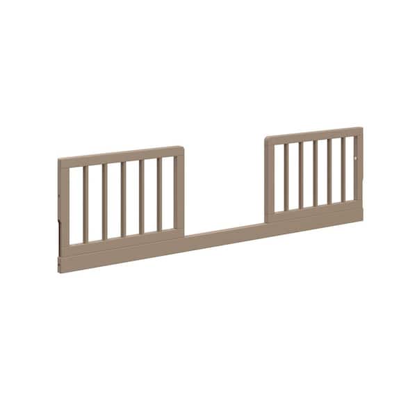 Universal Toddler Safety Guardrail Kit (Dowels) - Taupe