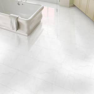 Calgary Onyx 16 in. x 32 in. Polished Porcelain Marble Look Floor and Wall Tile (14.2 sq. ft./Case)