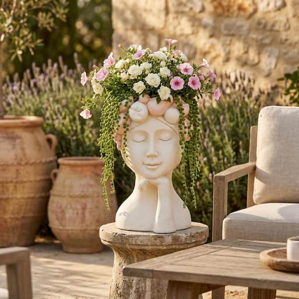 Emsco 13 in. 3-Tier Resin Flower and Herb Vertical Gardening