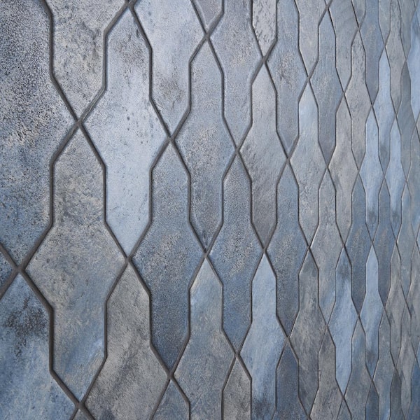 Ivy Hill Tile Tripoli Cruz Denim Blue 4.84 in. x 8.46 in