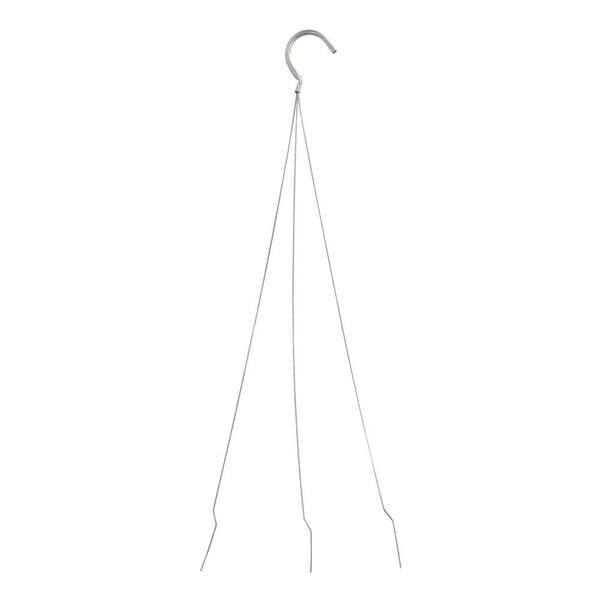 Glamos Wire Products 20.5 in. 3 Metal Wire Long Planter Hangers (25-Pack)