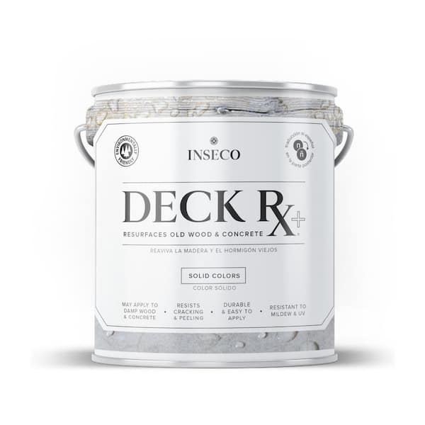 DeckRx PLUS 1 Gal. Gray Weathered Drift Exterior Wood Sealer Stain