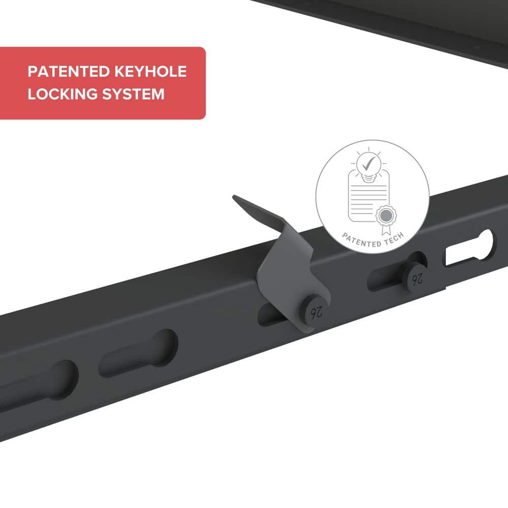 King Size Low-Profile Metal Box-Spring Frame with Large Rollers