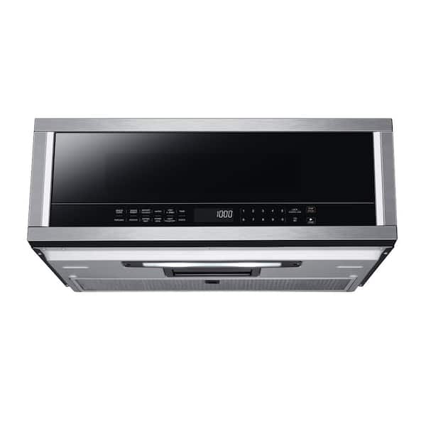 Whirlpool 1.1 Cu. Ft. Low Profile Over-the-Range Microwave Hood Combination  Stainless Steel WML55011HS - Best Buy