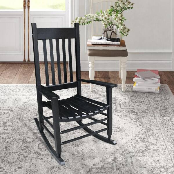 Tec wood best sale slat rocking chair