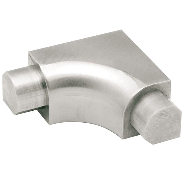 Schluter Rondec Stainless Steel 3/8 in. x 1-1/4 in. Metal 3/8 in. Radius Sink Corner
