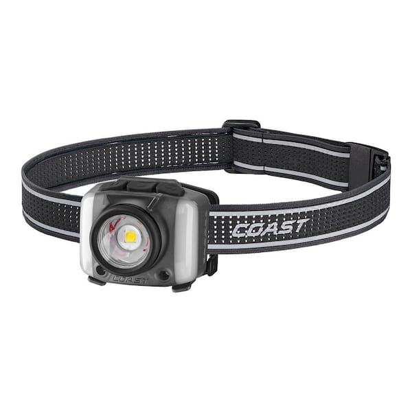 FL97R 1250 Lumens Voice Activated Rechargeable Headlamp Flashlight, GREY