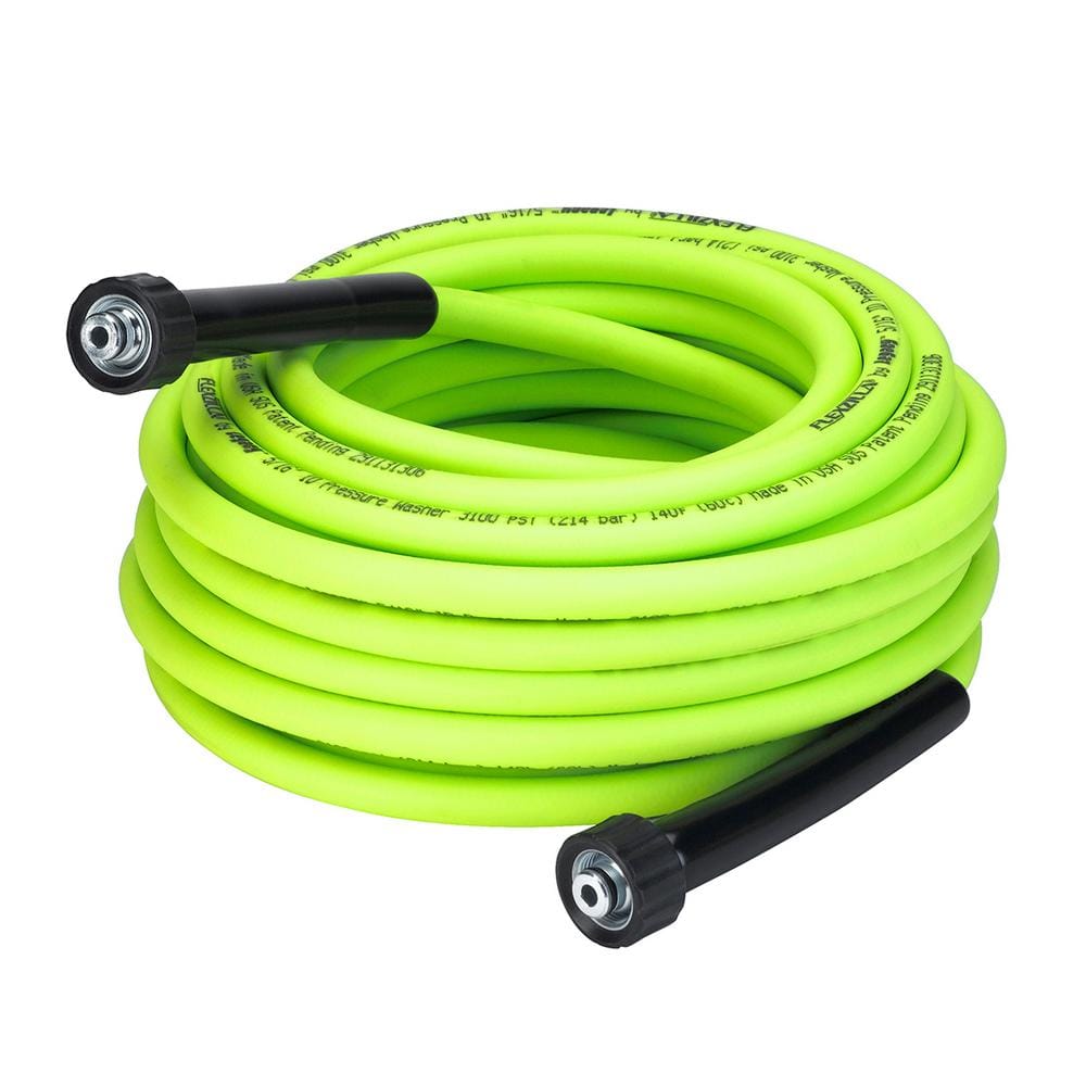 Flexzilla 5/16 in. x 50 ft. 3100 PSI Pressure Washer Hose with M22 Fittings  HFZPW3550M - The Home Depot