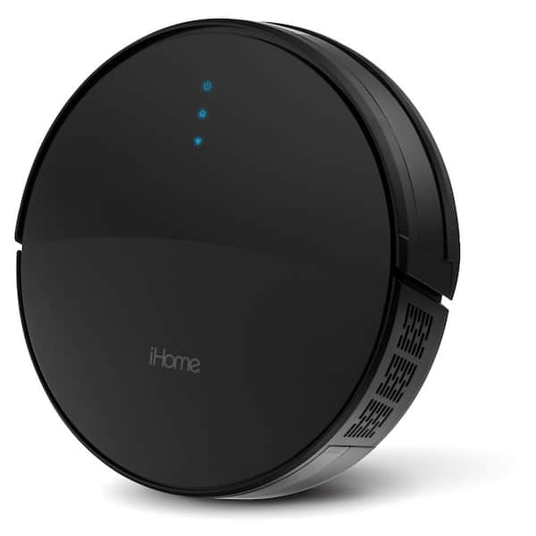 iHome AutoVac Eclipse Robot and Self Charging Vacuum Cleaner, Black