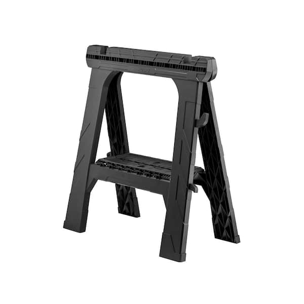 Husky - 28 in. Folding Sawhorse (2-Pack)