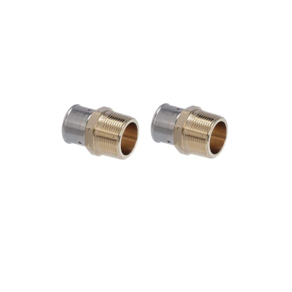 PureFlow 1-1/4 in. Press x 1-1/4 in. MPT Zero Lead Bronze Adapter (2-pack) price history on PriceWatchPro