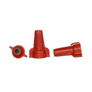 452 Red WING-NUT Wire Connectors (100-Pack)
