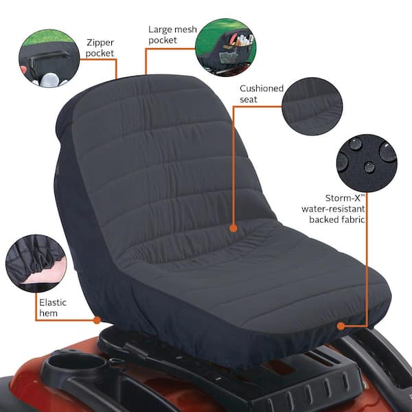 Reviews For Classic Accessories Deluxe Small Lawn Tractor Seat Cover 12314 The Home Depot - Kubota Lawn Tractor Seat Cover