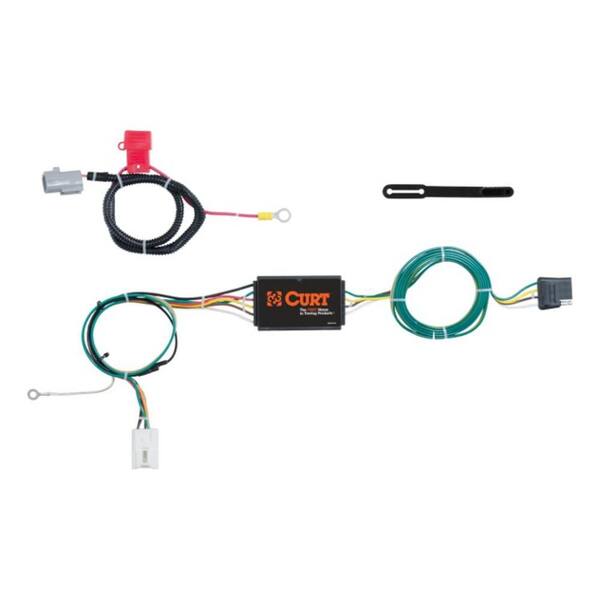 For Honda Odyssey 2018-2026 4 Way Flat Trailer Hitch Wiring Harness T- Connector