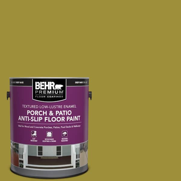 1 gal. #HDC-MD-20 Banana Leaf Textured Low-Lustre Enamel Interior/Exterior Porch and Patio Anti-Slip Floor Paint