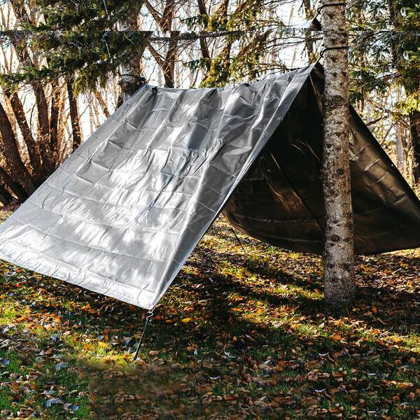 Gorilla 10 ft. W x 14 ft. L Silver Heavy Duty Tarp