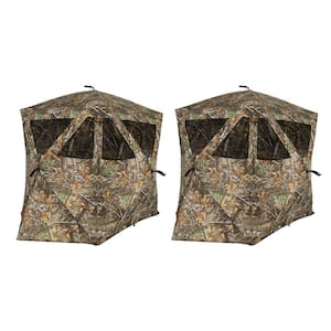 Ameristep Care Taker Kick Out Outdoor 2-Person Duck Deer Hunting Blind (2-Pack)