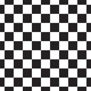 8 in. x 10 in. Laminate Sheet Sample in Checkered Flag with Virtual Design Matte Finish