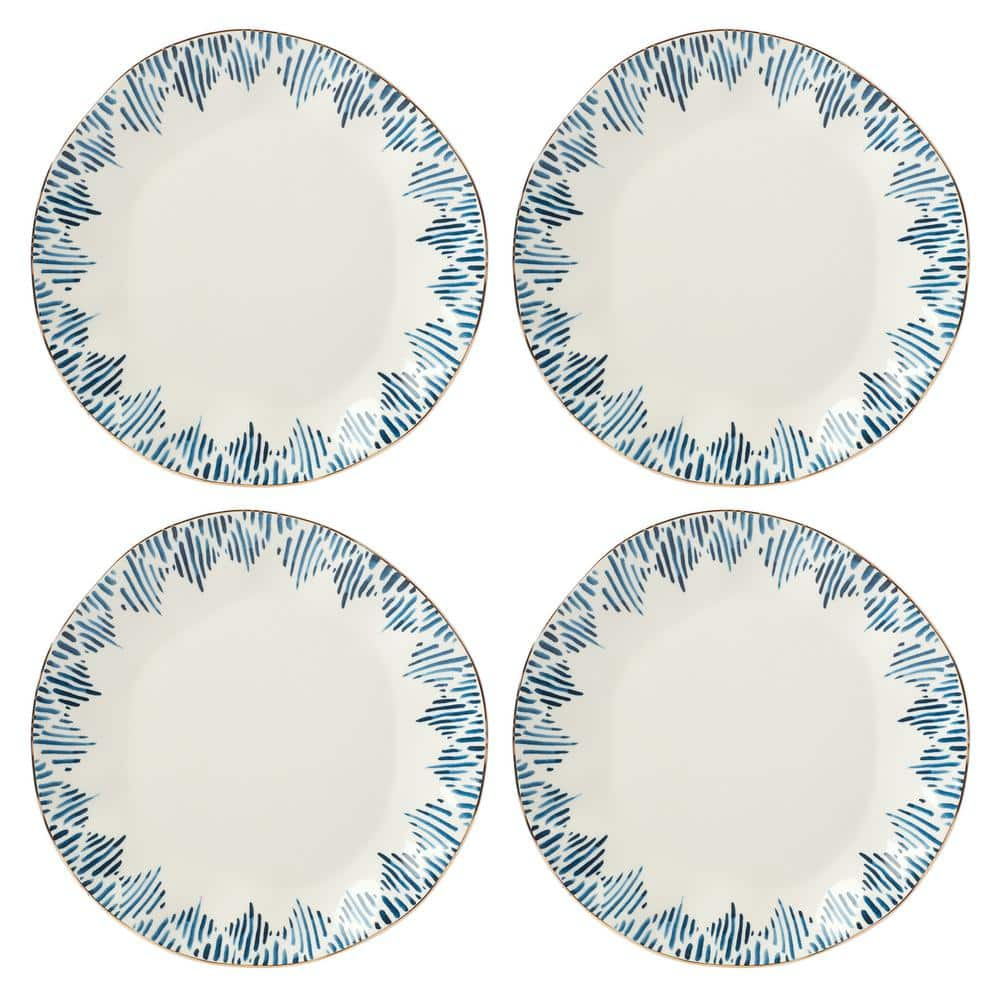 Lenox Blue Bay White Dinner Plate (Set of 4)