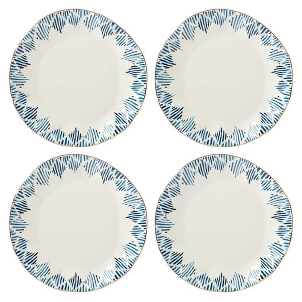 Blue Bay White Dinner Plate (Set of 4)