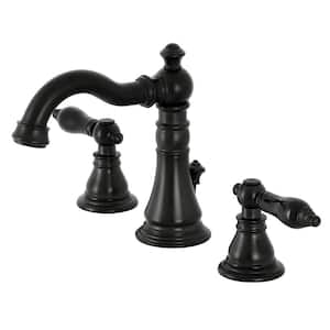 Duchess 8 in. Widespread 2-Handle Bathroom Faucet in Matte Black