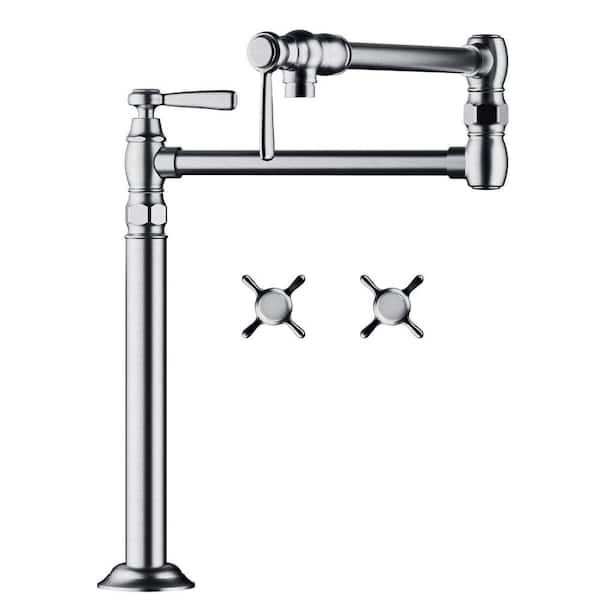 Hansgrohe Axor Montreux Deck Mounted 2-Handle Potfiller in Polished Nickel