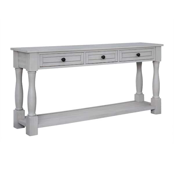 Aisword 64 In Console Table Long Extra, Extra Long Parsons Console Table