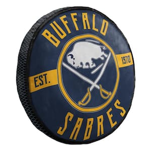 NHL Sabres Multi-Colored  15"  Cloud Pillow