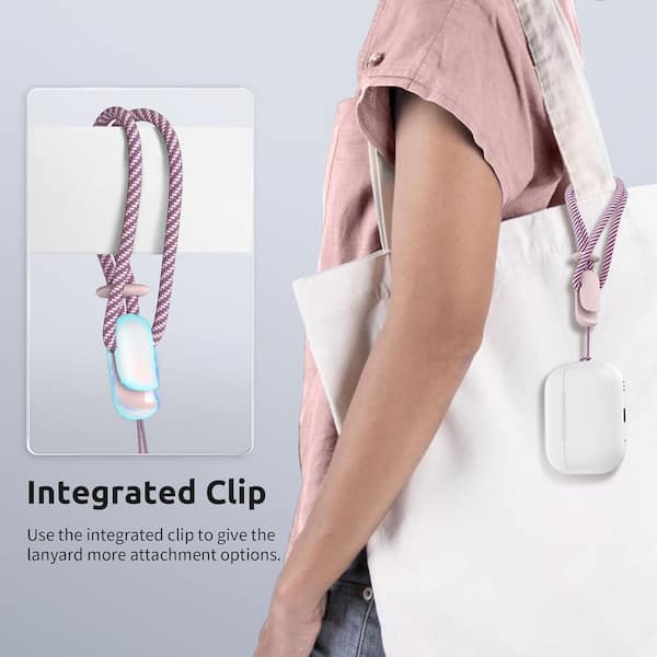 OBJLGEV 2 Pack Phone Lanyard Wrist Strap Anti Theft Charm 2-Color