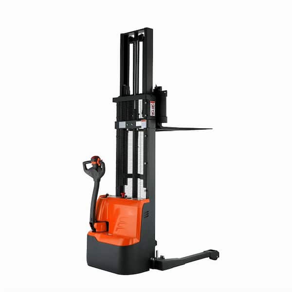 TORY CARRIER 2640 lbs. 98 in. Lift Height Fully Power Electric Straddle Stacker Orange
