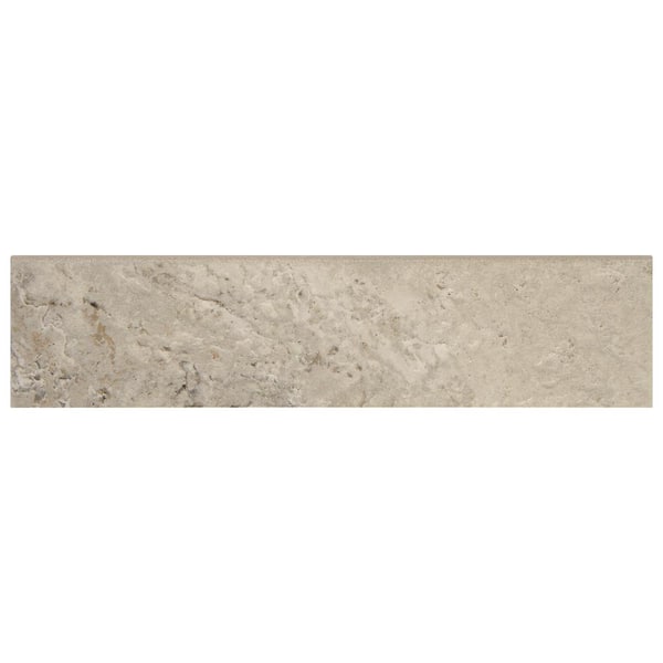 Marazzi Travisano Trevi 3 in. x 12 in. Porcelain Bullnose Trim Floor and Wall Tile (0.258 sq. ft. / piece)