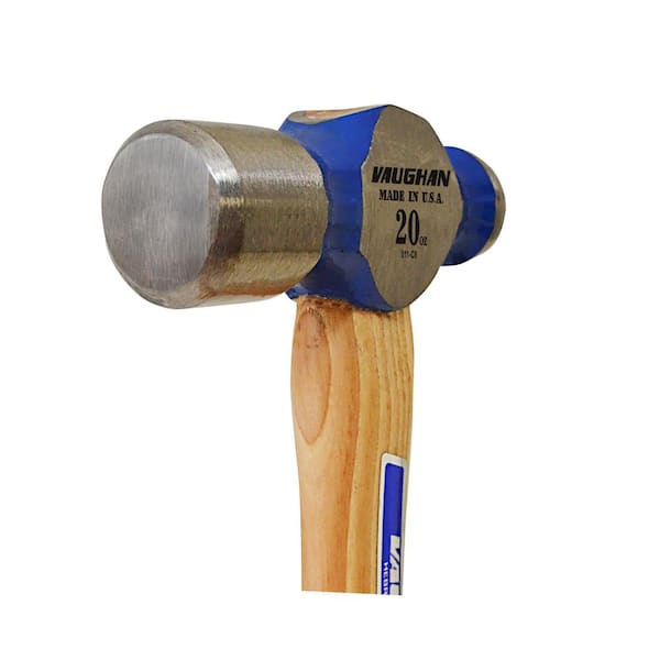 Ball Peen Hammer Metal Forming Pein Hammers 12oz Forged Steel Vaughan Made  - USA