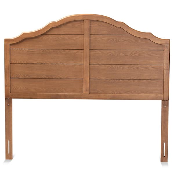 Baxton Studio Clive Brown Full Headboard