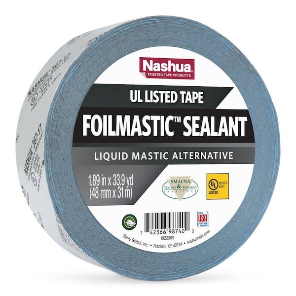1.89 in. x 33.9 yd. Foilmastic Sealant Duct Tape