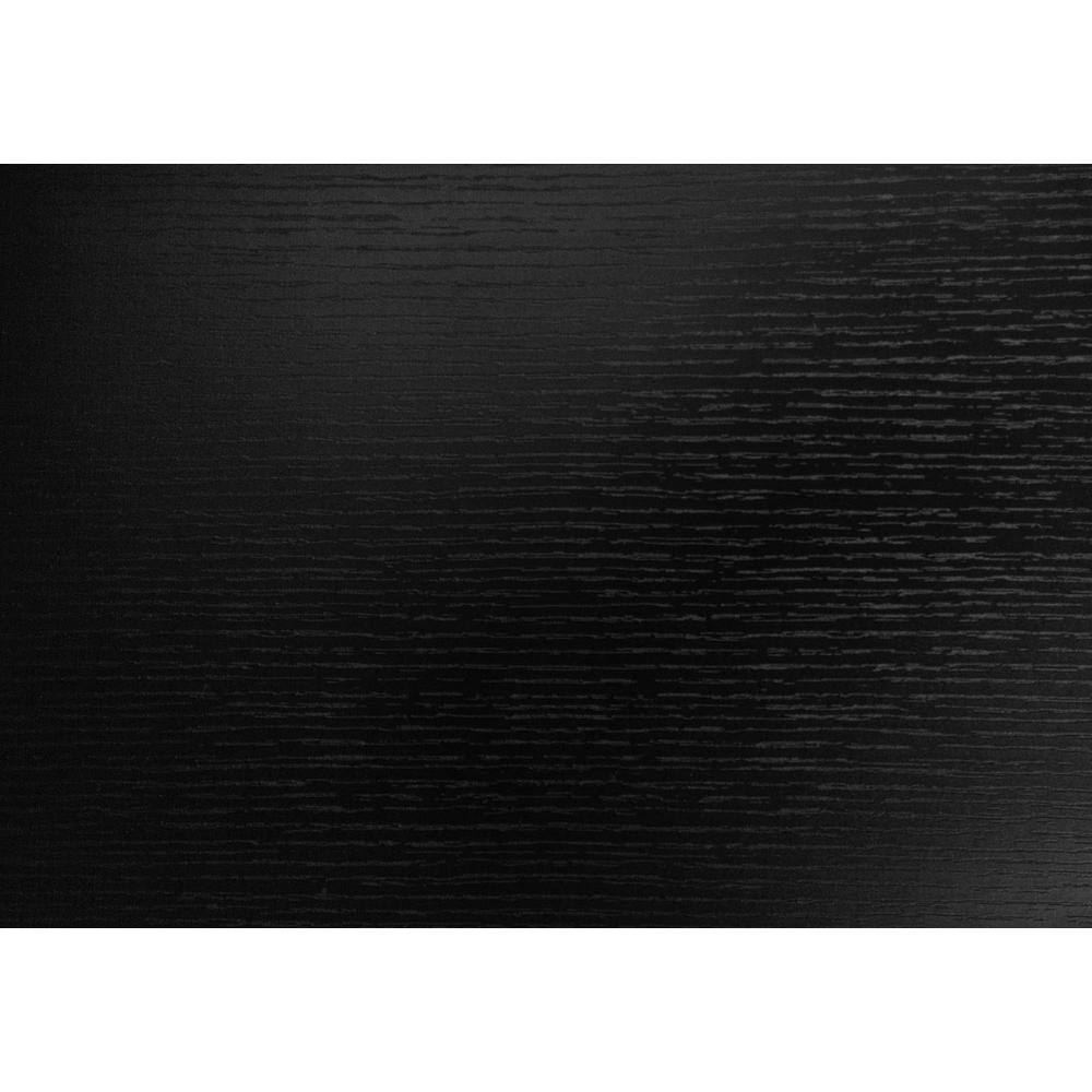 Contemporary Black 5-Shelf Corner Bookcase Etagere