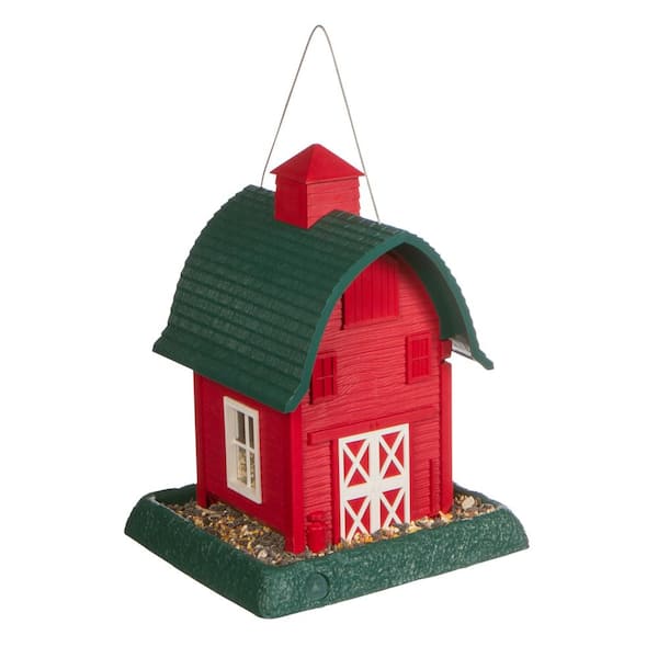 NORTH STATES Red Barn Birdfeeder