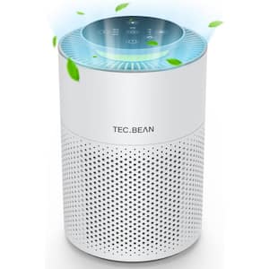Pure AR 500 Sq. Ft. Quiet H13 HEPA True Personal Air Purifier in White Ozone-Free, 3-Stage Filter for Baby Room, Nursery
