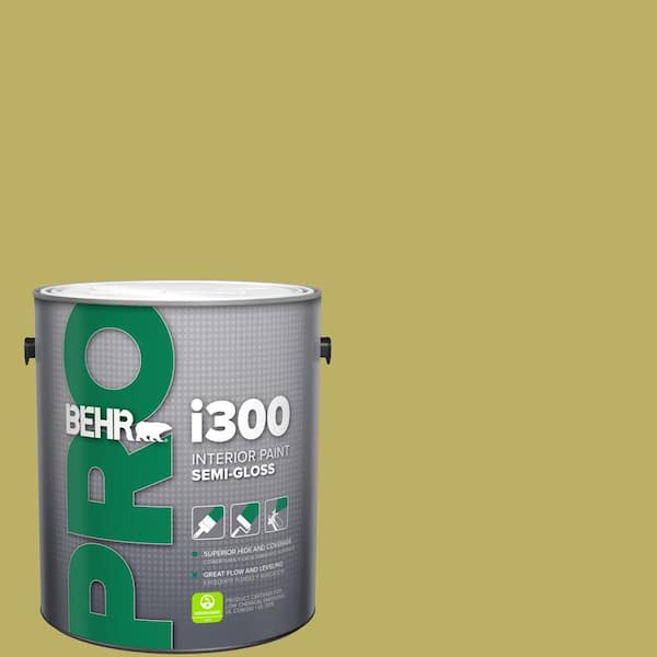 1 gal. #MQ4-42 Pistachio Semi-Gloss Interior Paint