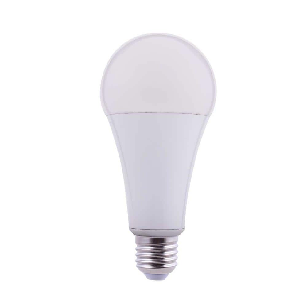 EcoSmart 300-Watt Equivalent A23 Energy Star Dimmable LED Light Bulb Bright White