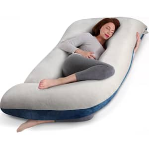 Bluestone Hypoallergenic Cotton Jumbo Body Pillow HW9018101 The Home Depot