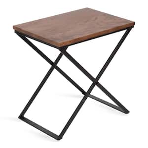 Laraway 20.25 in. Natural Rectangle Wood End Table