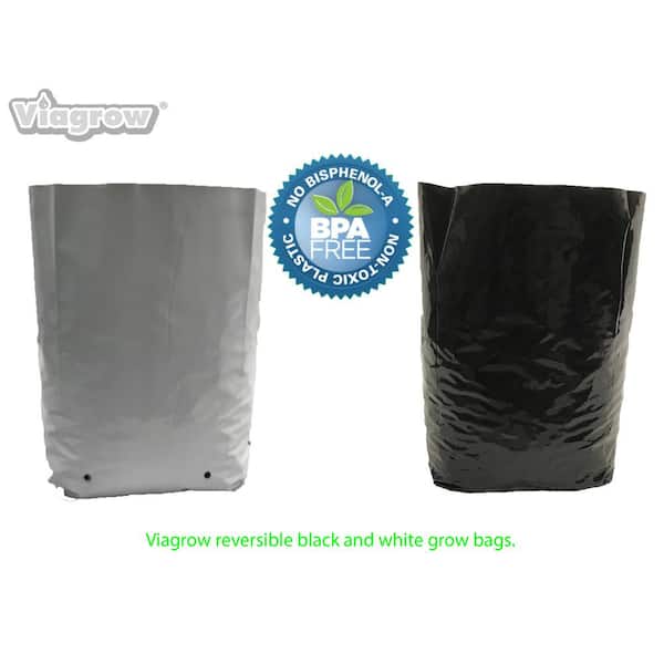 Coolaroo 5 gal. HDPE Fabric Grow Bags, Steel Grey 3 pk. at Tractor Supply  Co.