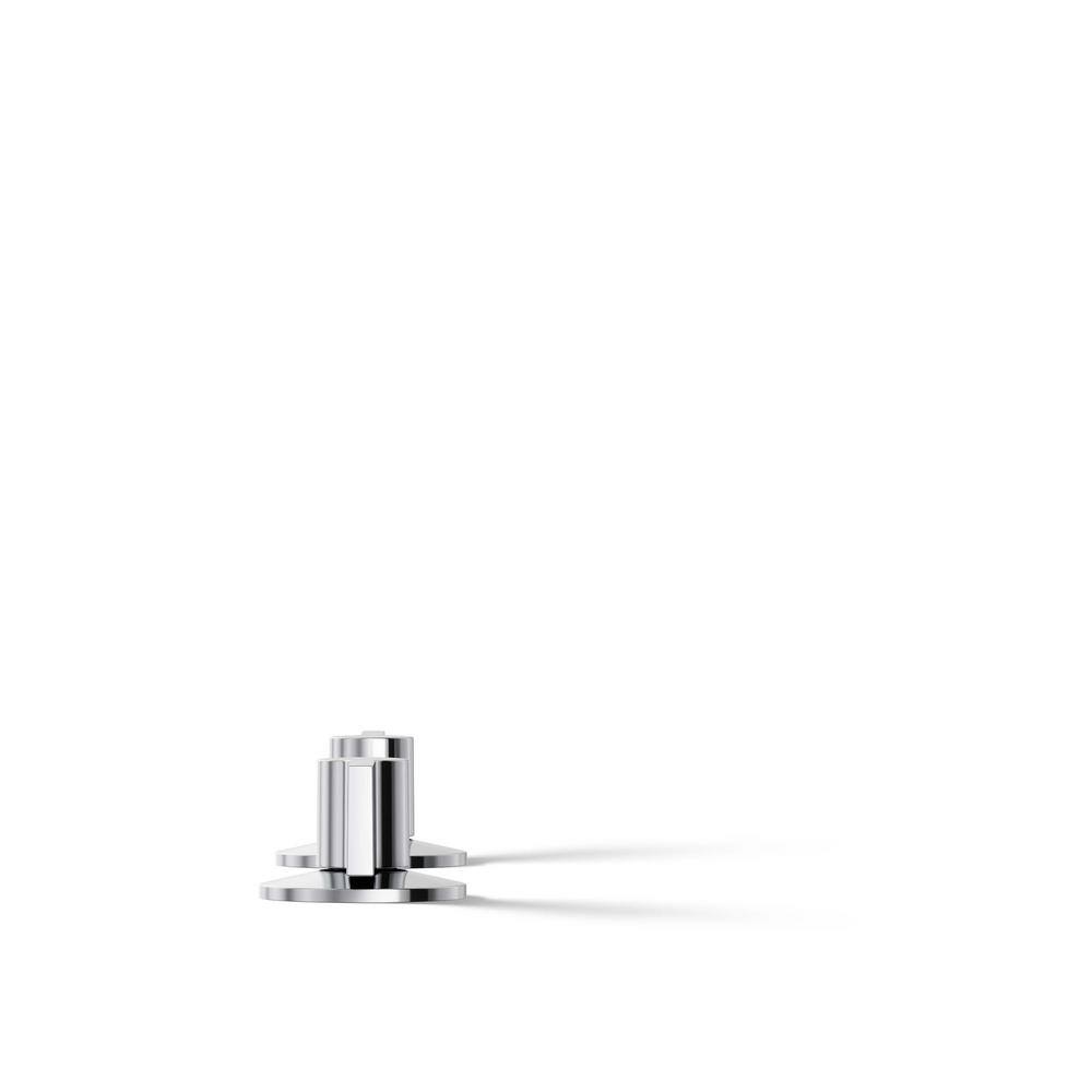 Polished Chrome Modern Lever Bathroom Sink Handles