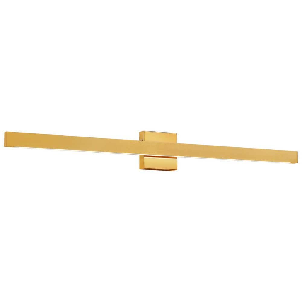 39 in. Gold LED Vanity Light Bar with 30-Watt Dimmable 5CCT Wall Sconce for Bathroom