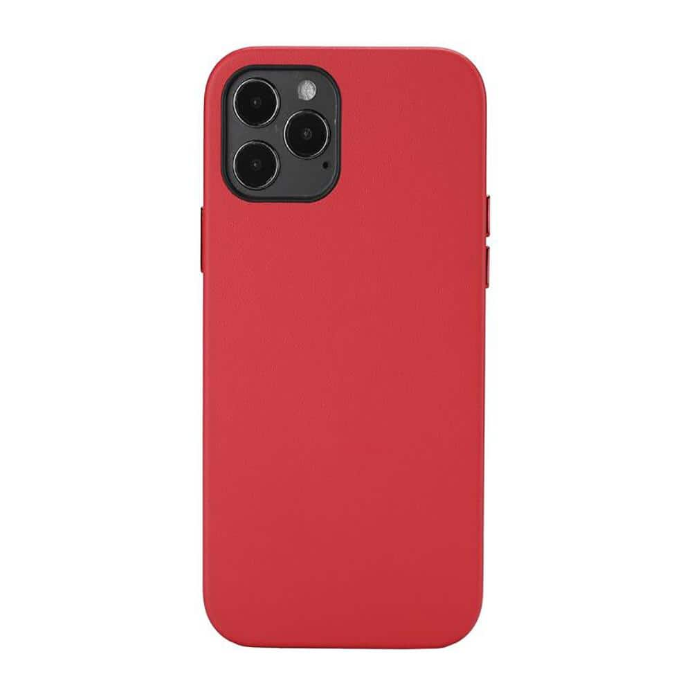 Proht Premium Red Leather Case For Iphone 12 Pro Max 02302 - The Home Depot