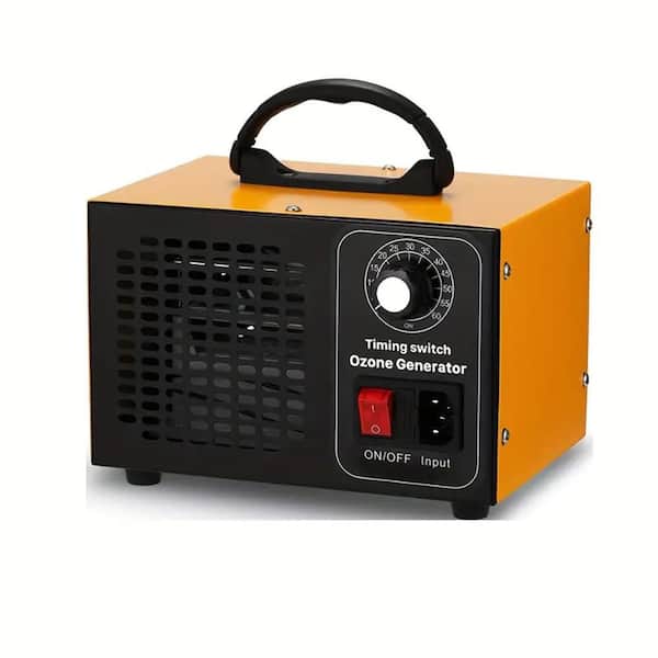 1615 sq. ft. Commercia Ozone Machine HEPA-Type Ozone Generator Odor Remover High Capacity in Oranges/Peaches
