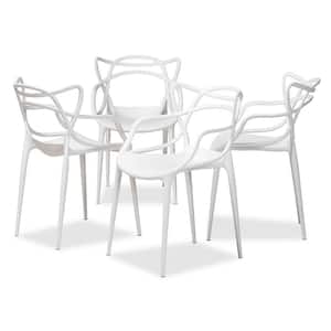 Landry White Dining Chair (Set of 4)