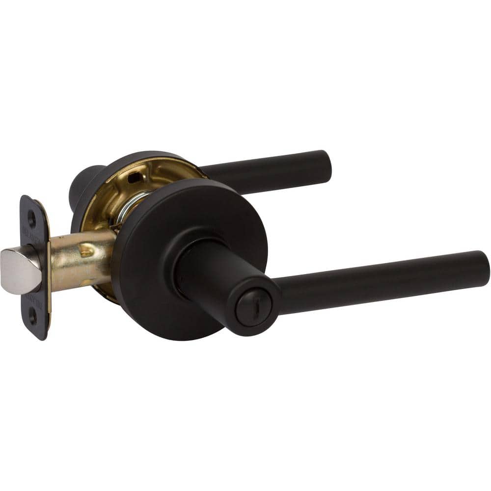 Delaney RD Black Privacy Bed/Bath Door Lever price history on PriceWatchPro